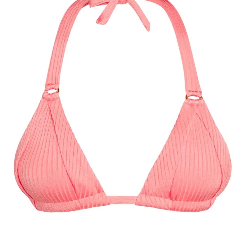 Monday Swimwear Guava Rib Morocco Bikini Top